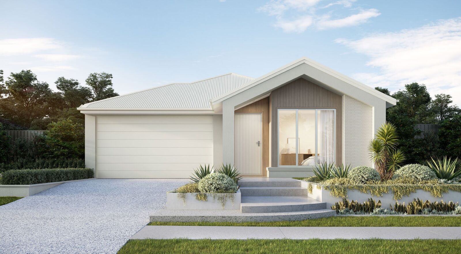 Aura Estate display home exterior