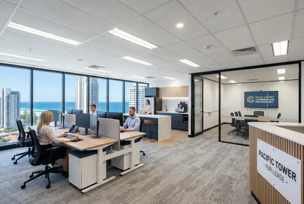 Premium beachfront commercial office fit-out